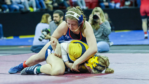 STATE Tourney 165lbs. Sophia Bassino Bout 5  (30)