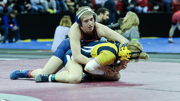 STATE Tourney 165lbs. Sophia Bassino Bout 5  (32)