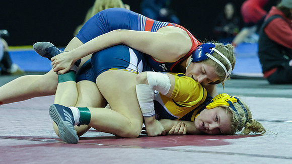 STATE Tourney 165lbs. Sophia Bassino Bout 5  (33)