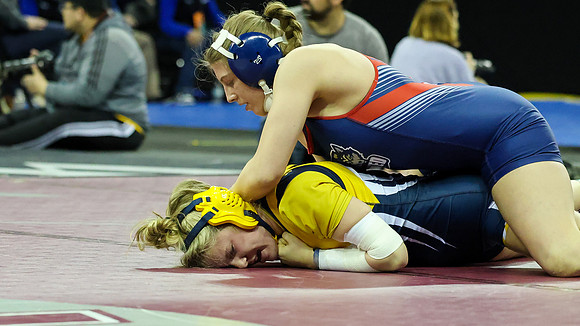 STATE Tourney 165lbs. Sophia Bassino Bout 5  (35)