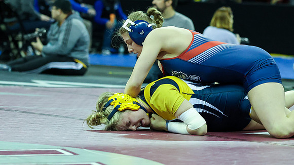 STATE Tourney 165lbs. Sophia Bassino Bout 5  (36)