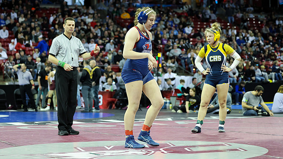 STATE Tourney 165lbs. Sophia Bassino Bout 5  (37)