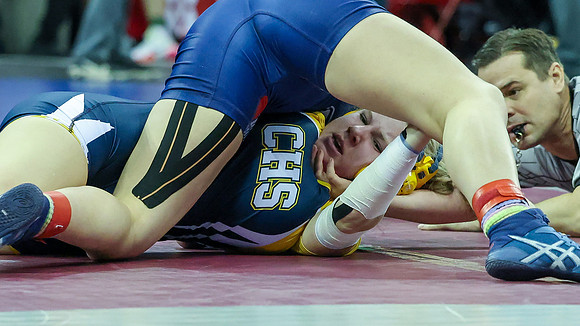 STATE Tourney 165lbs. Sophia Bassino Bout 5  (41)