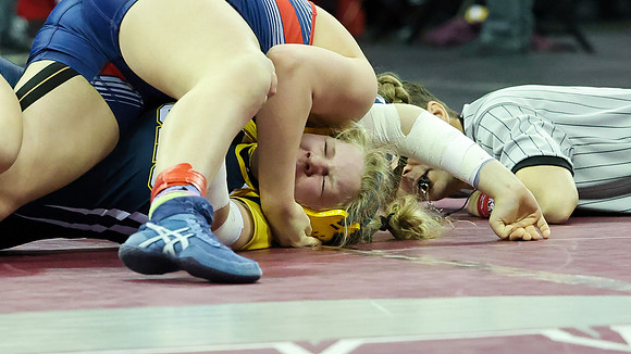 STATE Tourney 165lbs. Sophia Bassino Bout 5  (44)