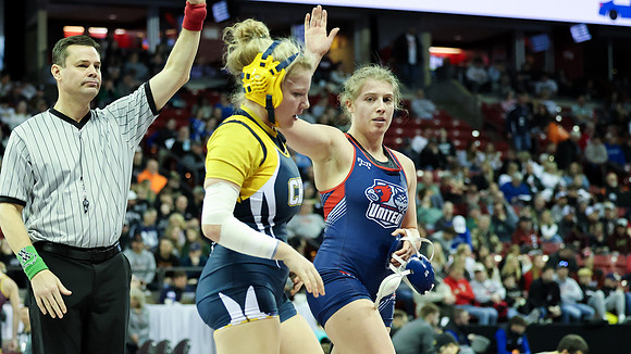 STATE Tourney 165lbs. Sophia Bassino Bout 5  (49)