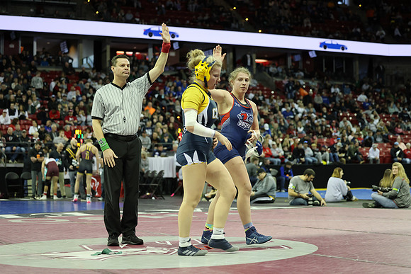 STATE Tourney 165lbs. Sophia Bassino Bout 5  (50)
