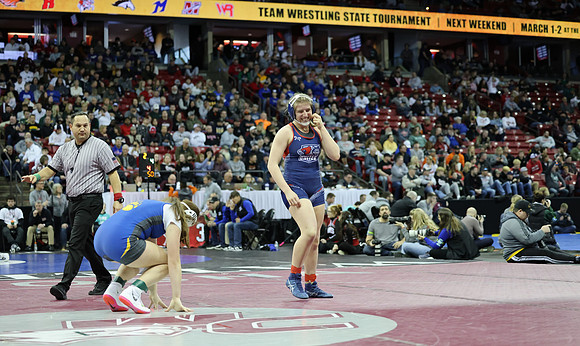 2024 STATE TOURNEY 165lbs. Sophia Bassino  3rd Place  (44)