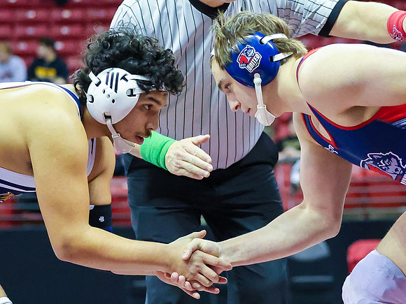 STATE TOURNEY 215lbs. Jaxon Johnson - 4th Place  (3)