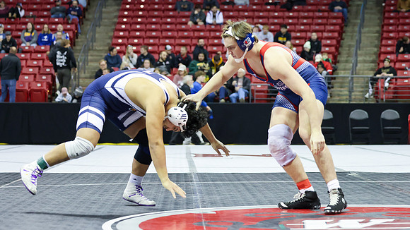 STATE TOURNEY 215lbs. Jaxon Johnson - 4th Place  (6)