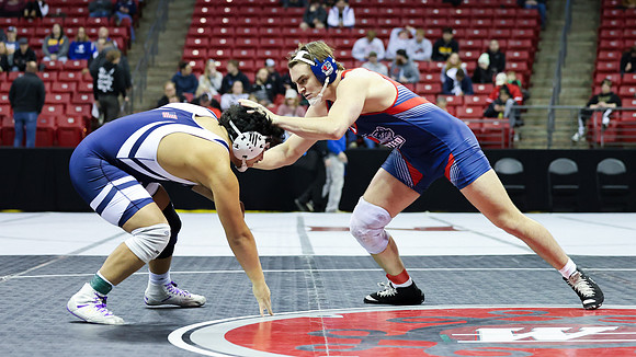 STATE TOURNEY 215lbs. Jaxon Johnson - 4th Place  (9)