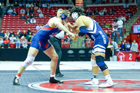 STATE TOURNEY 215lbs. Jaxon Johnson - 4th Place  (12)