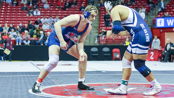 STATE TOURNEY 215lbs. Jaxon Johnson - 4th Place  (18)