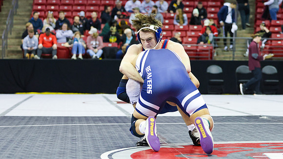 STATE TOURNEY 215lbs. Jaxon Johnson - 4th Place  (21)
