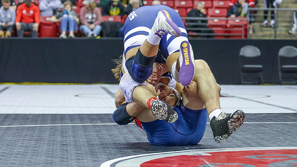 STATE TOURNEY 215lbs. Jaxon Johnson - 4th Place  (22)
