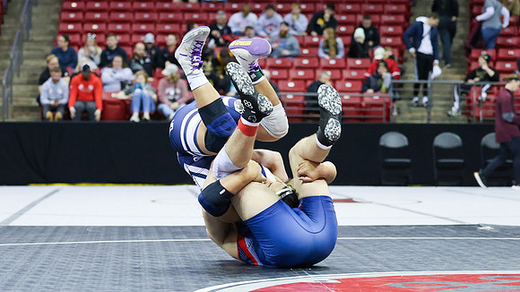 STATE TOURNEY 215lbs. Jaxon Johnson - 4th Place  (24)
