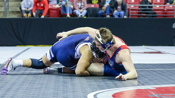STATE TOURNEY 215lbs. Jaxon Johnson - 4th Place  (29)