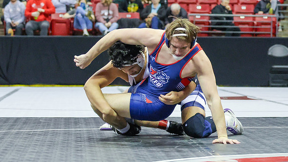 STATE TOURNEY 215lbs. Jaxon Johnson - 4th Place  (31)