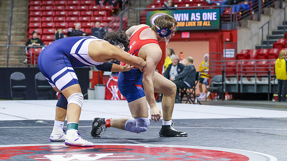STATE TOURNEY 215lbs. Jaxon Johnson - 4th Place  (33)