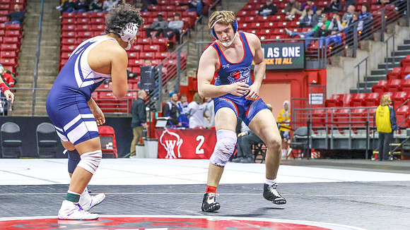 STATE TOURNEY 215lbs. Jaxon Johnson - 4th Place  (36)