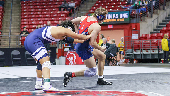 STATE TOURNEY 215lbs. Jaxon Johnson - 4th Place  (34)