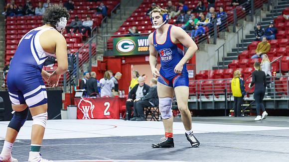STATE TOURNEY 215lbs. Jaxon Johnson - 4th Place  (37)