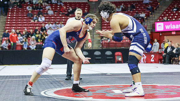 STATE TOURNEY 215lbs. Jaxon Johnson - 4th Place  (39)
