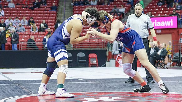 STATE TOURNEY 215lbs. Jaxon Johnson - 4th Place  (40)