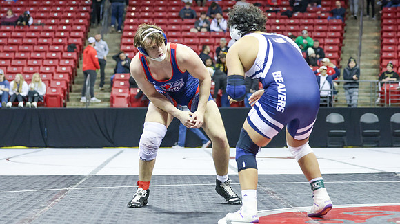 STATE TOURNEY 215lbs. Jaxon Johnson - 4th Place  (42)