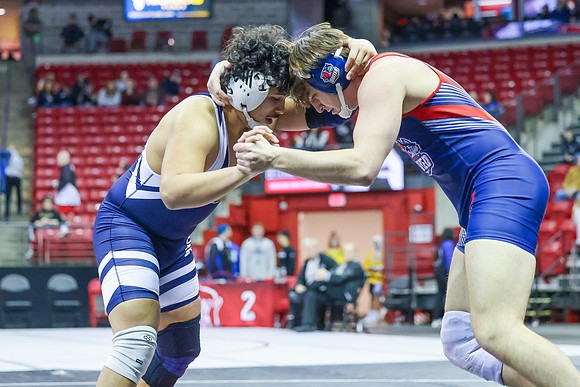 STATE TOURNEY 215lbs. Jaxon Johnson - 4th Place  (44)
