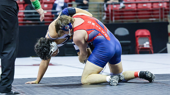 STATE TOURNEY 215lbs. Jaxon Johnson - 4th Place  (47)