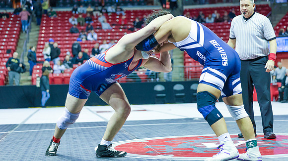 STATE TOURNEY 215lbs. Jaxon Johnson - 4th Place  (48)