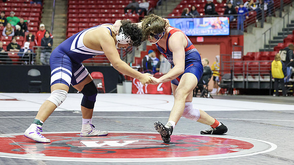 STATE TOURNEY 215lbs. Jaxon Johnson - 4th Place  (49)
