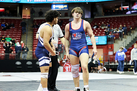 STATE TOURNEY 215lbs. Jaxon Johnson - 4th Place  (56)