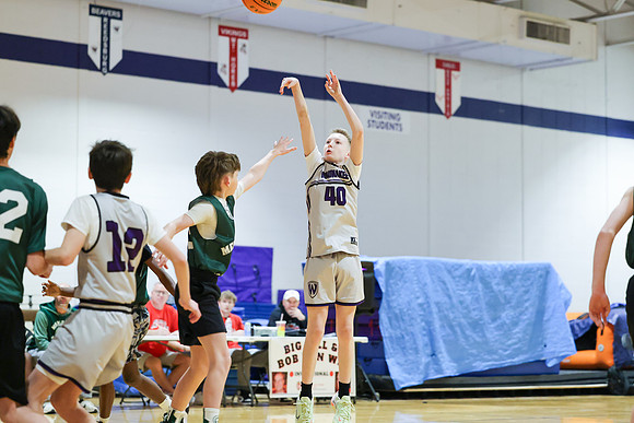 2-25-24 Waunakee 7th Grade Boys vs. Madison Memorial at Big Bill & Bob Van Wie Invitational  (3)
