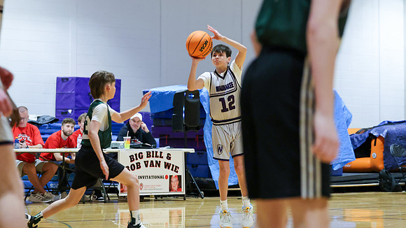 2-25-24 Waunakee 7th Grade Boys vs. Madison Memorial at Big Bill & Bob Van Wie Invitational  (20)