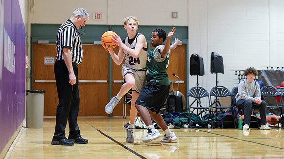 2-25-24 Waunakee 7th Grade Boys vs. Madison Memorial at Big Bill & Bob Van Wie Invitational  (35)