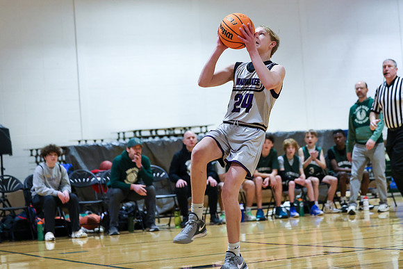 2-25-24 Waunakee 7th Grade Boys vs. Madison Memorial at Big Bill & Bob Van Wie Invitational  (41)