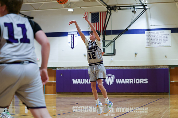 2-25-24 Waunakee 7th Grade Boys vs. Madison Memorial at Big Bill & Bob Van Wie Invitational  (52)