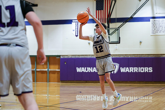 2-25-24 Waunakee 7th Grade Boys vs. Madison Memorial at Big Bill & Bob Van Wie Invitational  (51)