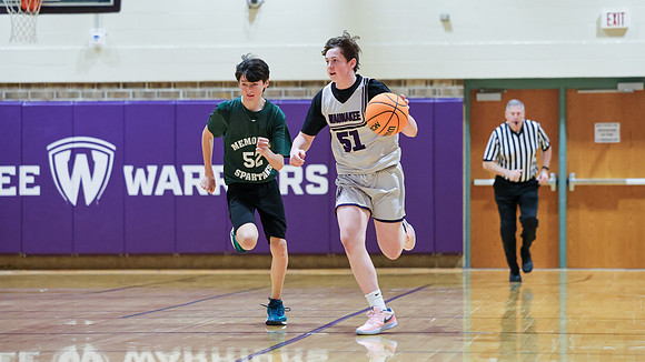 2-25-24 Waunakee 7th Grade Boys vs. Madison Memorial at Big Bill & Bob Van Wie Invitational  (57)