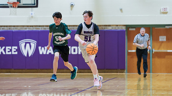 2-25-24 Waunakee 7th Grade Boys vs. Madison Memorial at Big Bill & Bob Van Wie Invitational  (58)