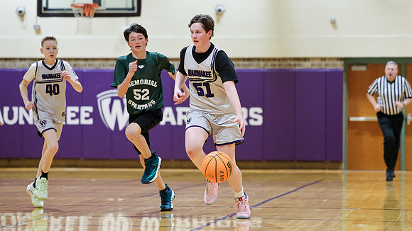 2-25-24 Waunakee 7th Grade Boys vs. Madison Memorial at Big Bill & Bob Van Wie Invitational  (60)