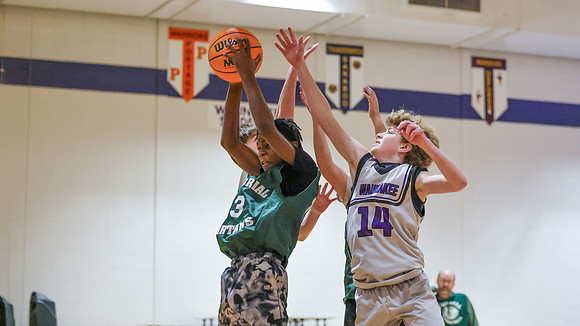 2-25-24 Waunakee 7th Grade Boys vs. Madison Memorial at Big Bill & Bob Van Wie Invitational  (64)