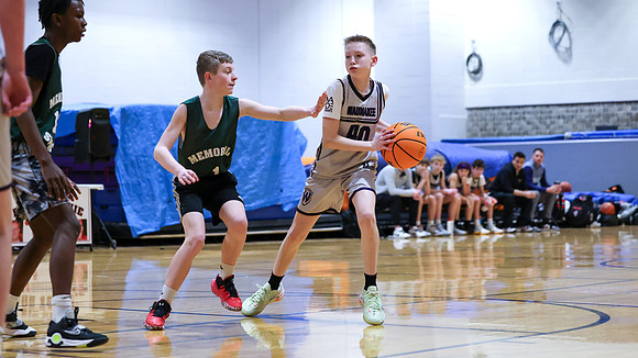 2-25-24 Waunakee 7th Grade Boys vs. Madison Memorial at Big Bill & Bob Van Wie Invitational  (66)