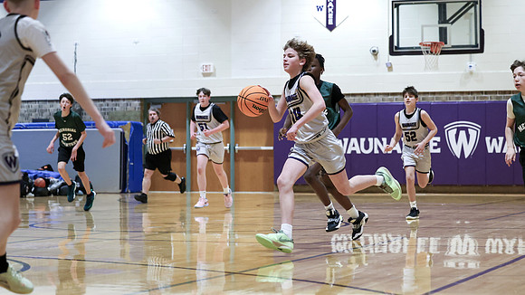 2-25-24 Waunakee 7th Grade Boys vs. Madison Memorial at Big Bill & Bob Van Wie Invitational  (73)