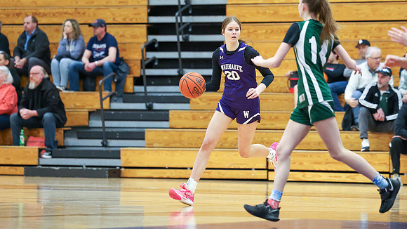 2-25-24 Waunakee 8th Grade Girls vs. Madison Memorial BIG BILL & BOB VAN WIE INVITATIONAL  (34)