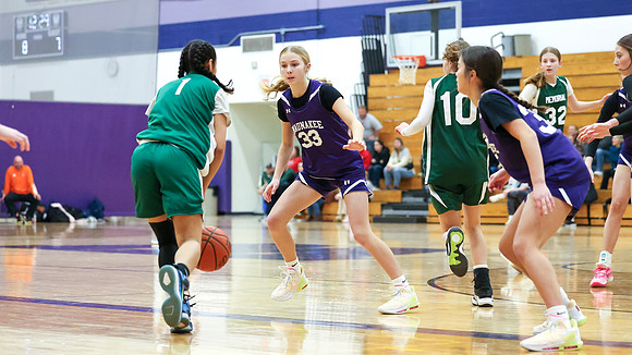 2-25-24 Waunakee 8th Grade Girls vs. Madison Memorial BIG BILL & BOB VAN WIE INVITATIONAL  (48)