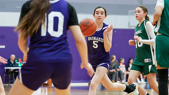 2-25-24 Waunakee 8th Grade Girls vs. Madison Memorial BIG BILL & BOB VAN WIE INVITATIONAL  (61)