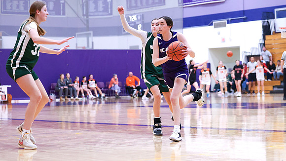 2-25-24 Waunakee 8th Grade Girls vs. Madison Memorial BIG BILL & BOB VAN WIE INVITATIONAL  (72)