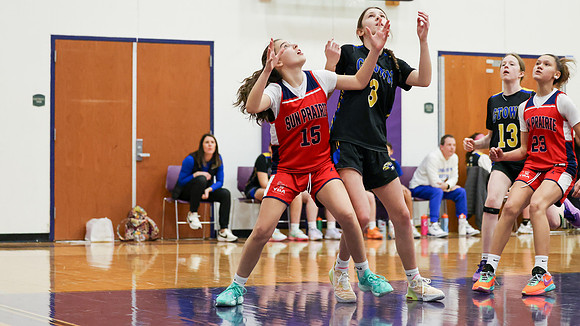2-25-24 Sun Prairie 8th Grade Girls vs. Germantown at BIG BILL & BOB VAN WIE INVITATIONAL  (5)